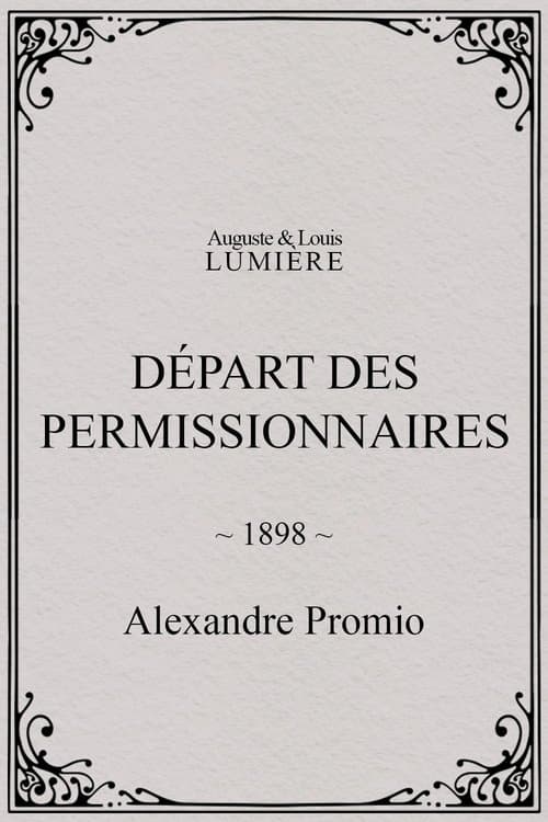 Départ des permissionnaires