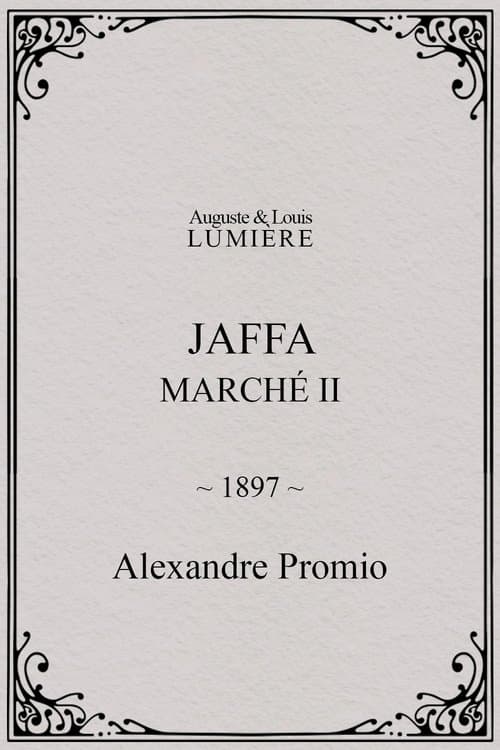Jaffa : Marché, II