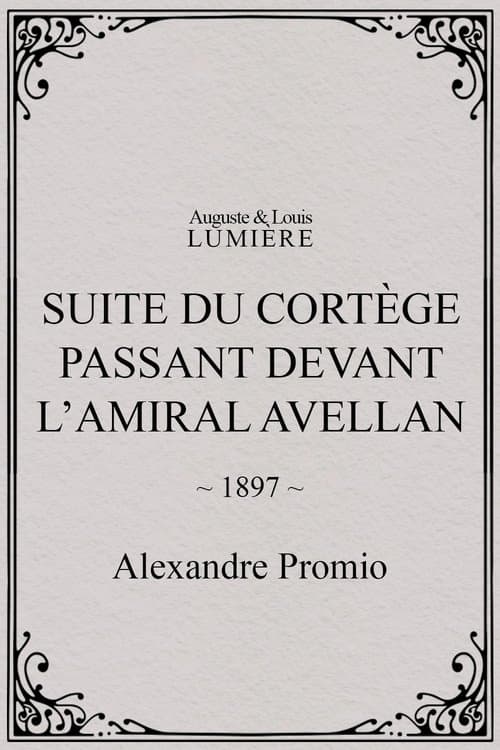 Suite du cortège passant devant l’amiral Avellan