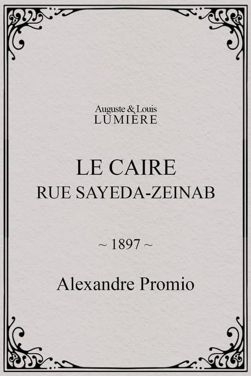 Le Caire, rue Sayeda-Zeinab