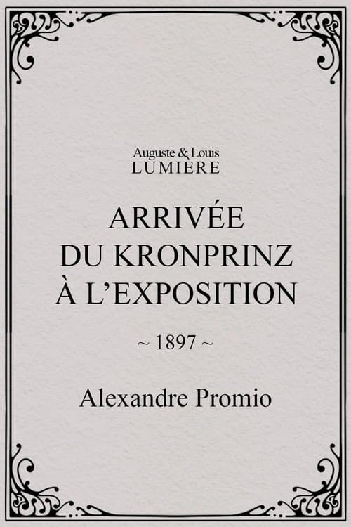 Arrivée du kronprinz à l’exposition