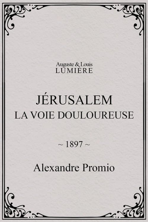 Jérusalem : la voie douloureuse