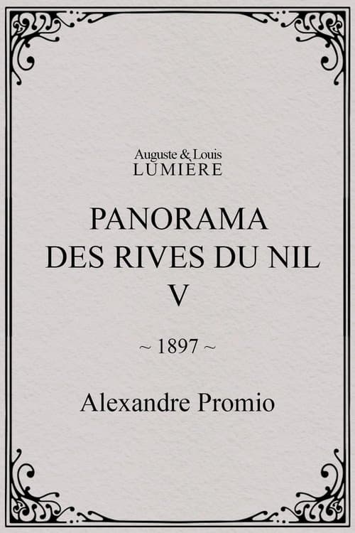 Panorama des rives du Nil, [V]