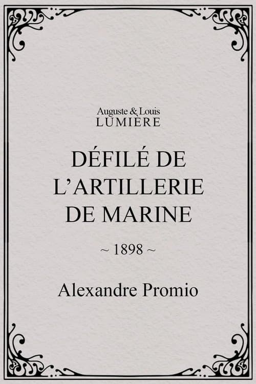 Défilé de l’artillerie de marine