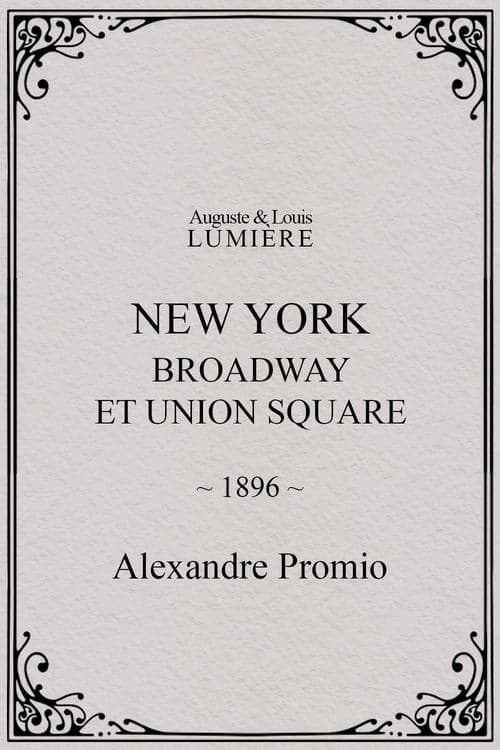 New York: Broadway at Union Square