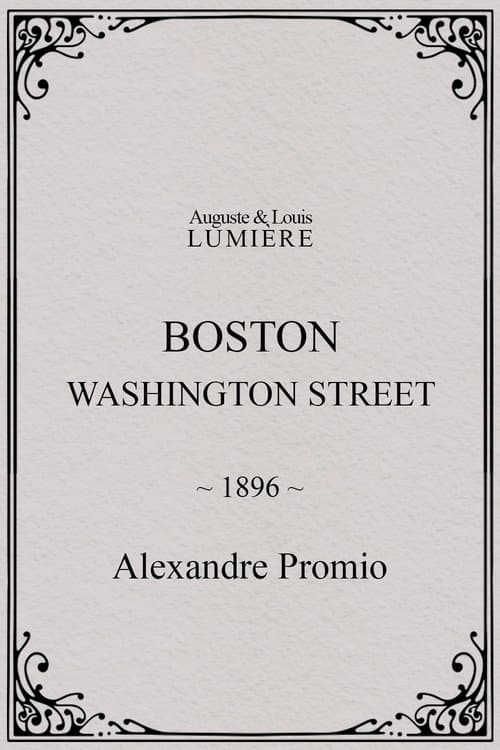 Boston, Washington street